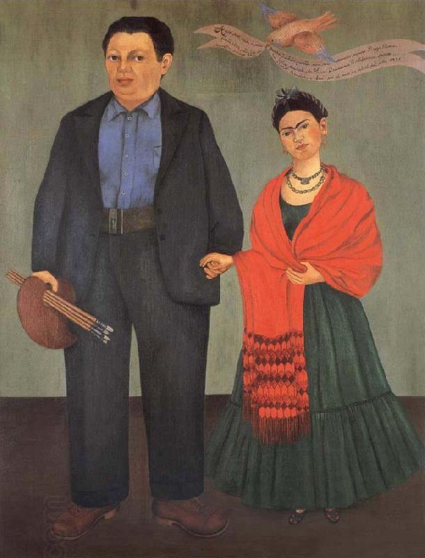 Frida Kahlo Frieda and Diego Rivera oil painting picture